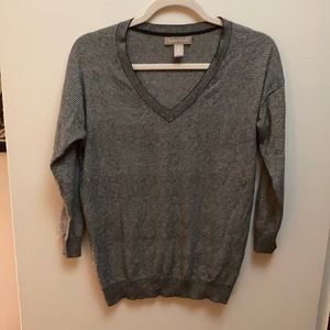 Gray/Black Sweater